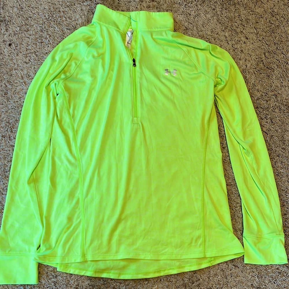 Under Armour pullover. Quarter zip